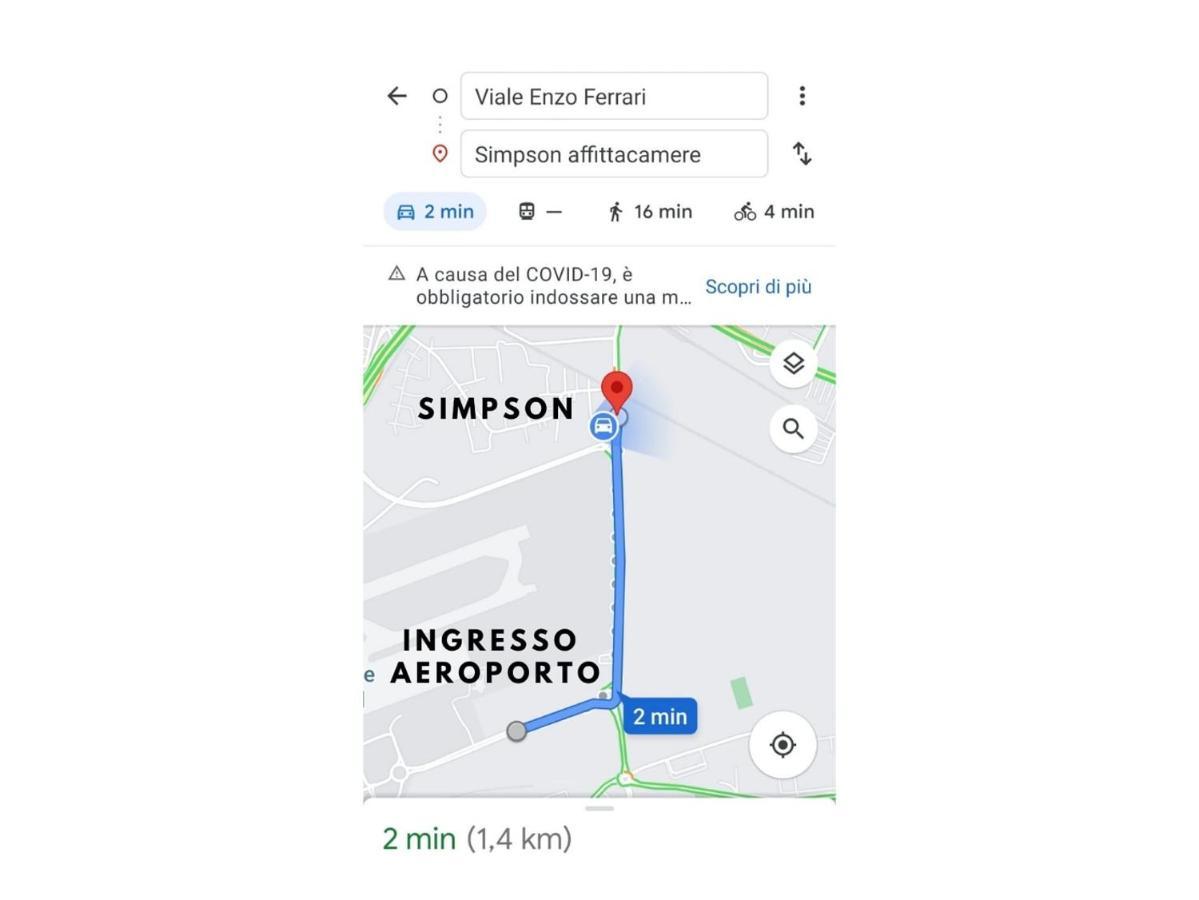 Simpson - Aeroporto Di Bari - Affittacamere Екстериор снимка
