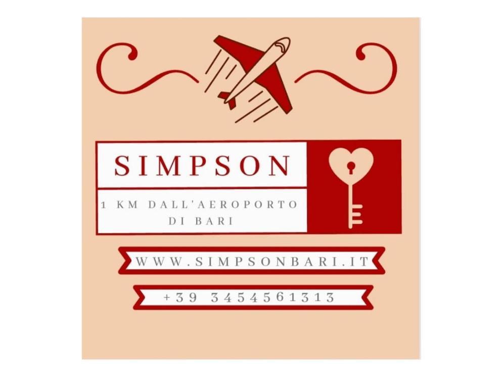 Simpson - Aeroporto Di Bari - Affittacamere Екстериор снимка